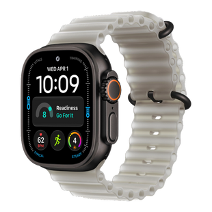 Apple Watch Ultra 4 GPS + LTE 49mm Black Titanium Case with Translucent Gray Ocean Band - S aw-ultra07 фото