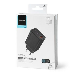 Senteo Z-14 2USB-C+1USB-A 65W/QC3.0 Fast Charger senteo-charg-65w фото