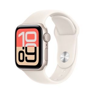 Apple Watch SE 3 GPS 40mm Starlight Alu. Case w. Starlight S. Band - S/M aw-se3-new05 фото