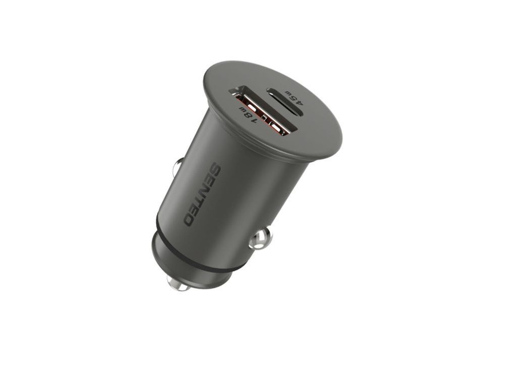 Senteo Q-06 Ferro Series A18W+C45W 63W Fast Car Charger auto-charg1 фото