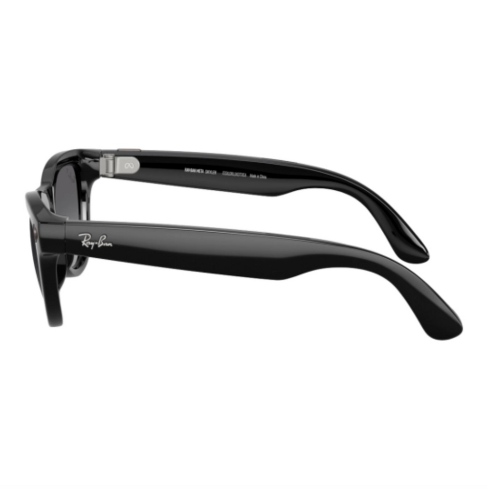 Ray-Ban Meta Skyler Gen2 Standard Shiny Black Frame / Gradient Graphite Lenses (RW4014 601/T3 52-20) meta17 фото