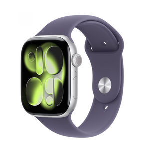 Apple Watch Series 11 GPS 42mm Silver Alu. Case w. Purple Fog S. Band - S/M aw-s11-new фото