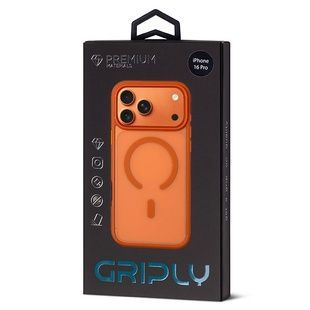 Чохол Griply Shadow with MagSafe iPhone 13-17 Orange case12 фото