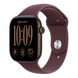 Apple Watch Series 12 GPS 42mm Dark Bronze Aluminum Case with Burgundy Sport Band - M/L aw2026-6 фото 2