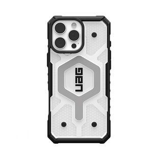 Чохол UAG Pathfinder with MagSafe iPhone Silver case16 фото