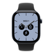 Apple Watch Series 12 GPS 42mm Night Blue Ceramic Case with Black Sport Band - S/M aw26-15 фото 1