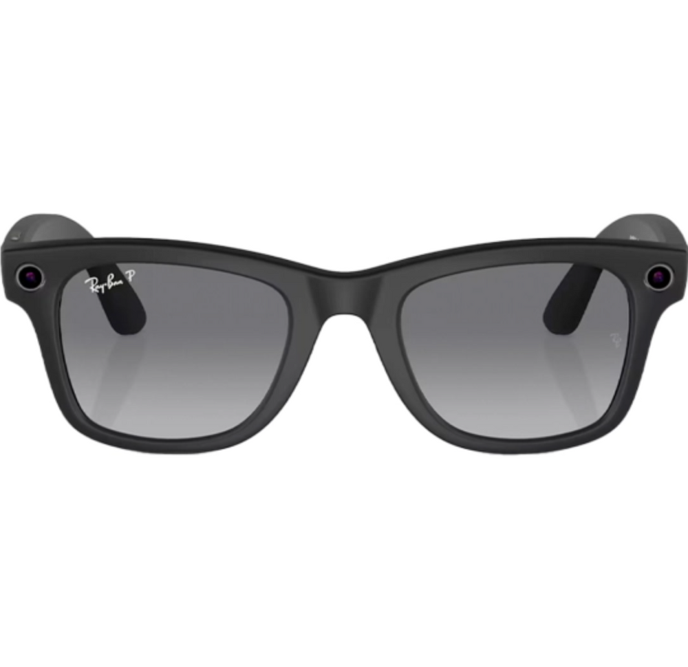 Ray-Ban Meta Wayfarer Matte Black Frame Graphite Lenses (RW4006 601ST3 50-22)  meta05 фото