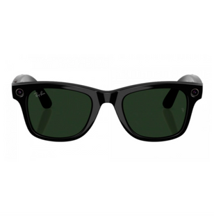 Ray-Ban Meta Wayfarer Gen2 Standard Shiny Black Frame / Clear to Graphite Green Transitions Lenses (RW4012 601/1M 50-22) meta21 фото